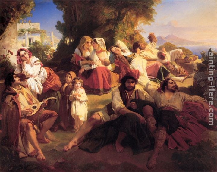 Franz Xavier Winterhalter Il dolce far niente